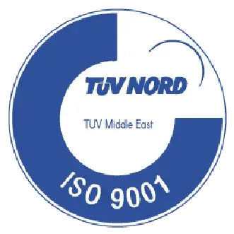 Badge de certification TUV Nord ISO 9001