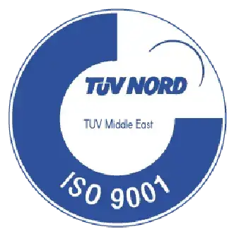 TUV Nord ISO 9001 certification badge
