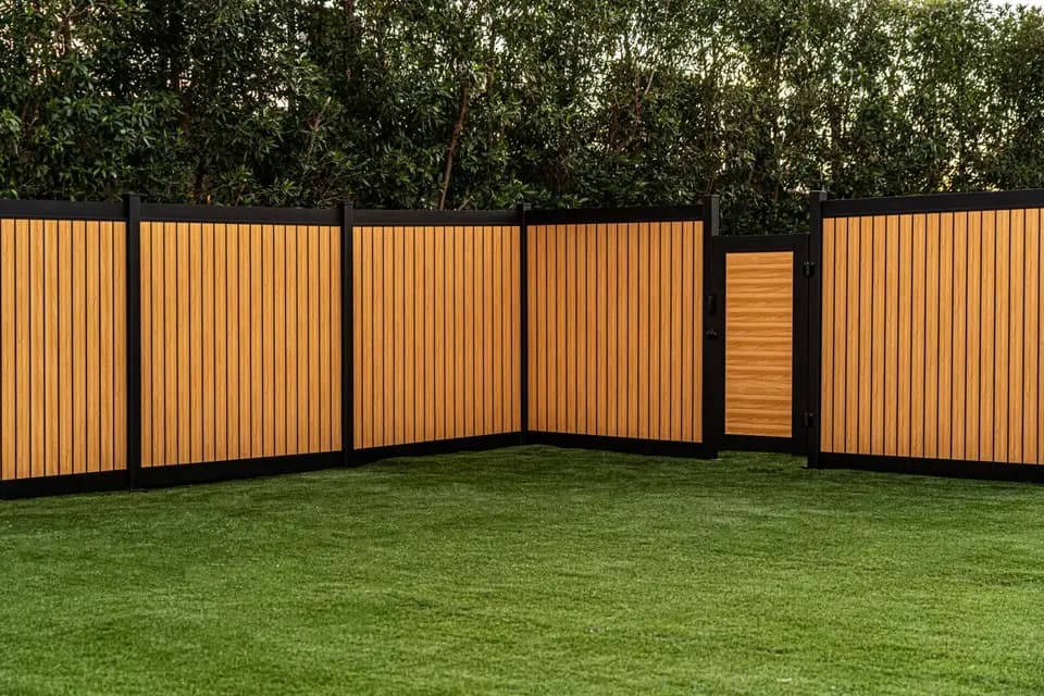 Panneau de clôture d’intimité plus en aluminium